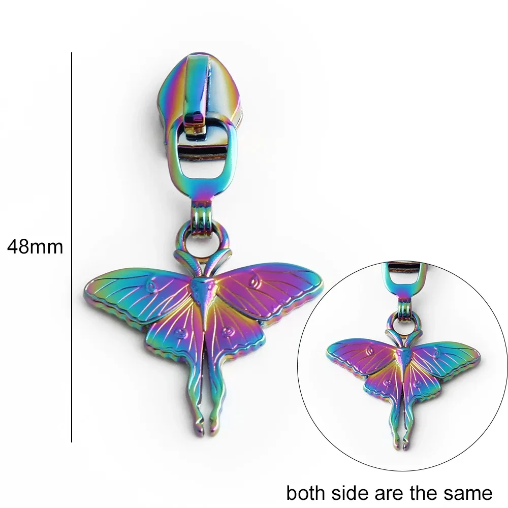 5/10/20 pièces en forme d'abeille 5 #   têtes de fermeture éclair pour fermetures éclair en nylon, tirettes de fermeture éclair pour sacs, vêtements, bagages, kit de réparation, accessoires de couture diy