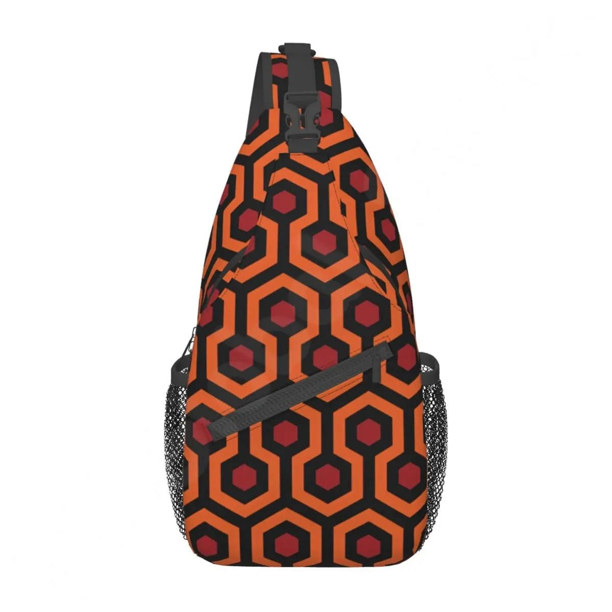 the shining overlook hotel crossbody sling backpacks, chest sling backpacks for women and men, casual for travel and hiking