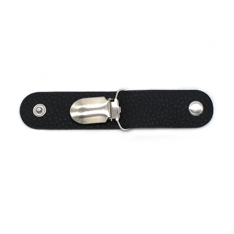nouvelle pince à chapeau en cuir de voyage, pince de rangement de bagages pour sac à dos extérieur, pince à chapeau de paille polyvalente en cuir pu, accessoire de chapeau