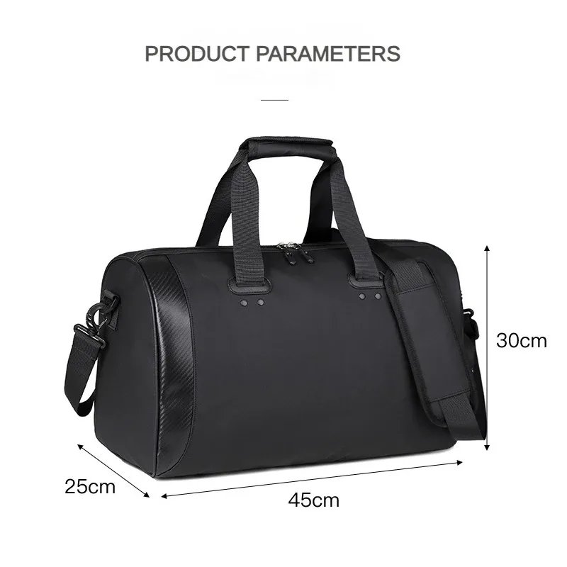 sac de voyage personnalisé avec logo, sac à bagages avec nom imprimé, séparation sèche et humide, sac de sport bricolage