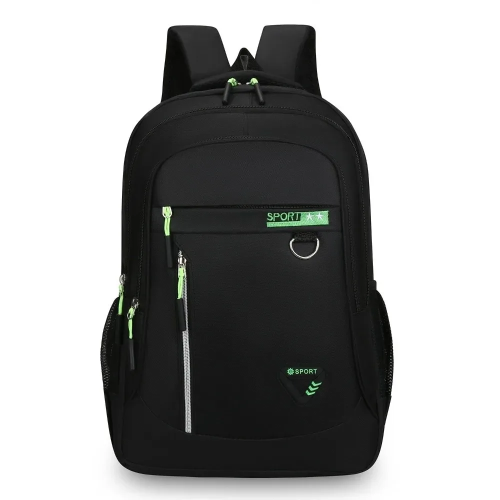 sac à dos unisexe pour étudiants, multi-poches, en nylon, sac à dos de voyage, compartiments multiples, sac à dos professionnel multi-couches