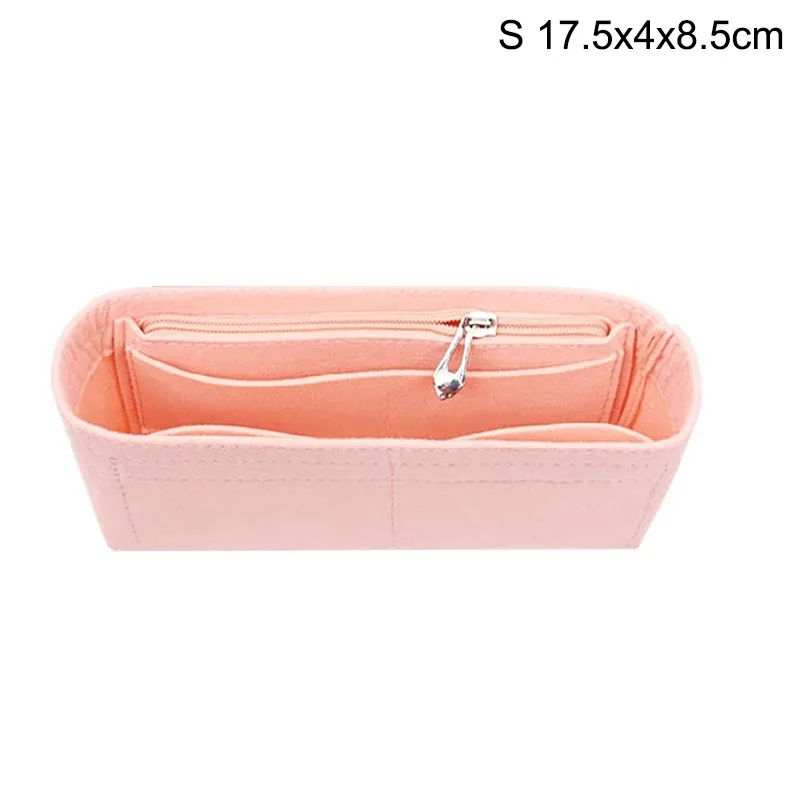 organisateur de sac à insérer en feutre, organisateurs de maquillage, doublure parfaite pour les sacs à main de marque pour femmes et sacs à cosmétiques 1 pièce