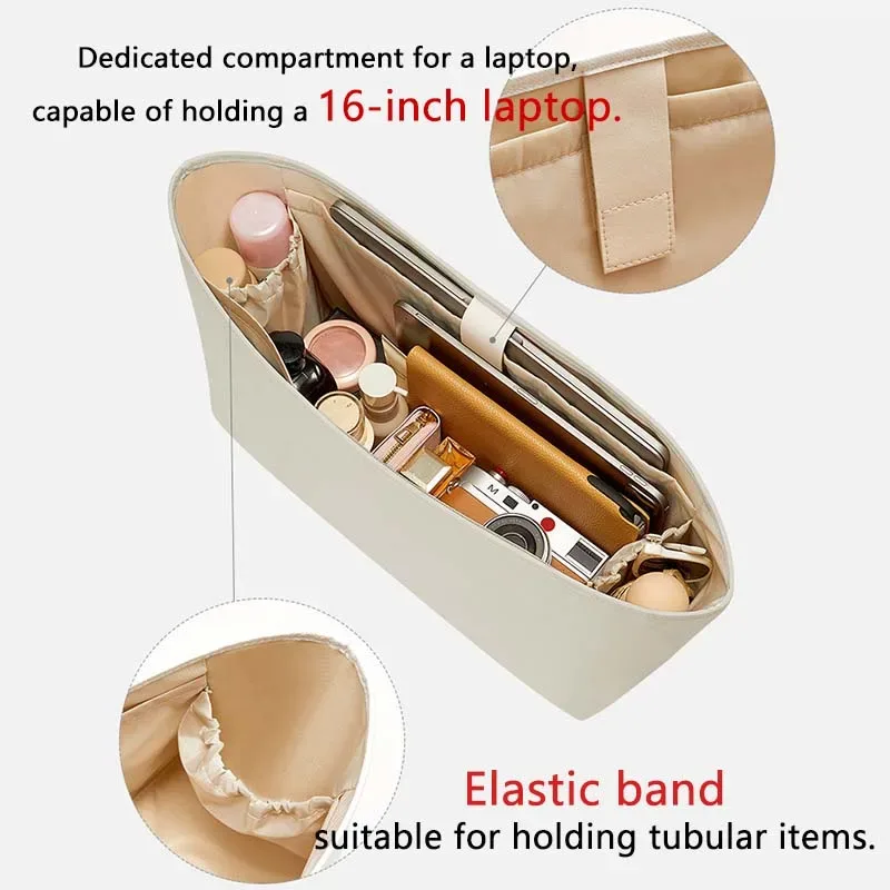 insert d'organisateur de sac pour sac goyard, matériau en nylon, étanche, durable, support de rangement, modification intérieure, accessoires de sac
