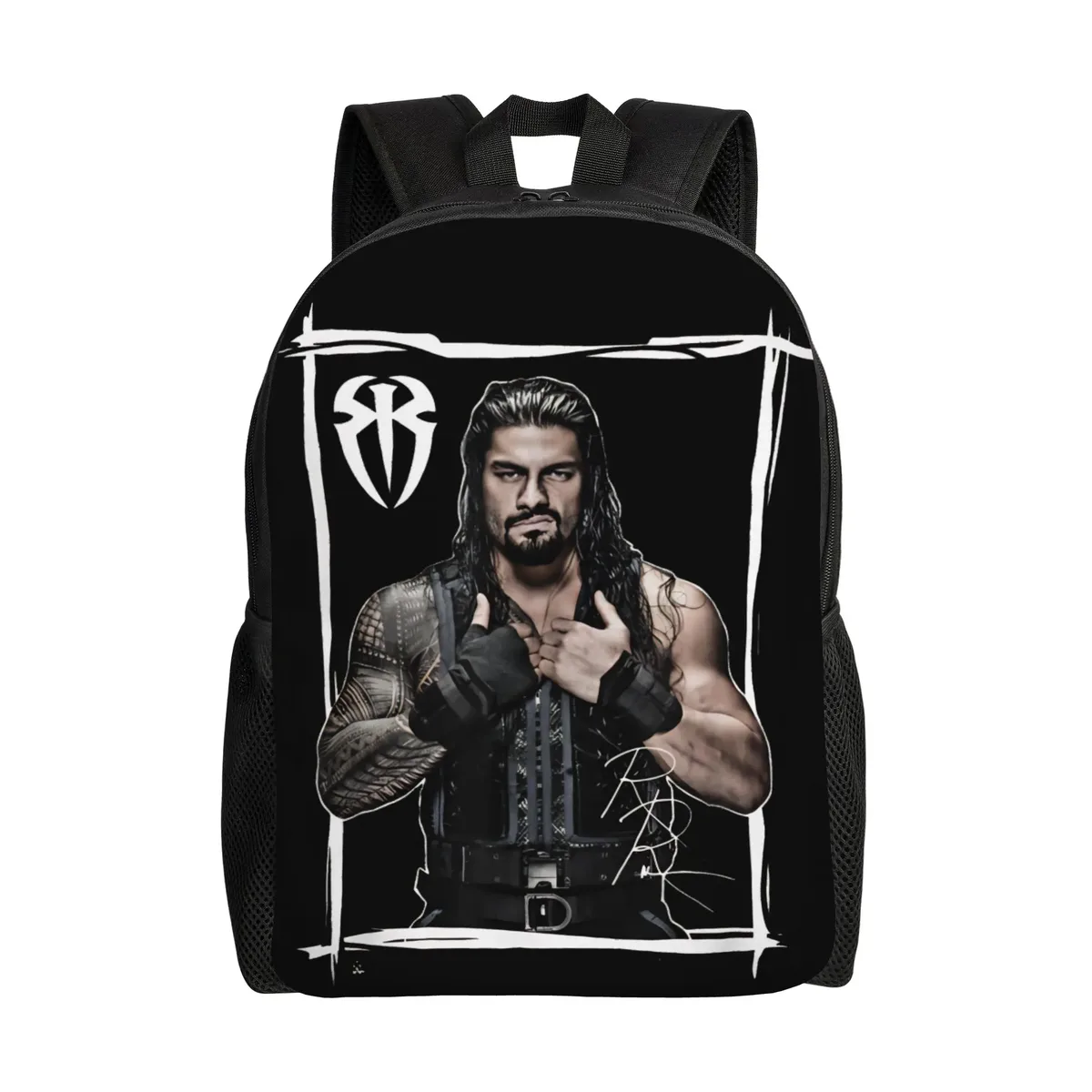 sac à dos de lutteur roman reigns, sacs à dos de cyclisme pour femmes et hommes, sacs décontractés pour lycéens, sac à dos respirant