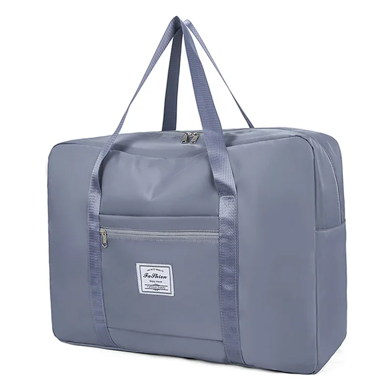 sac de voyage pliable de grande capacité, sacoche de rangement à fermeture éclair, portable, de dehors, polyvalent, de bug astique, bagage, fourre-tout, de transport, s/m/l/xl, 1 pièce