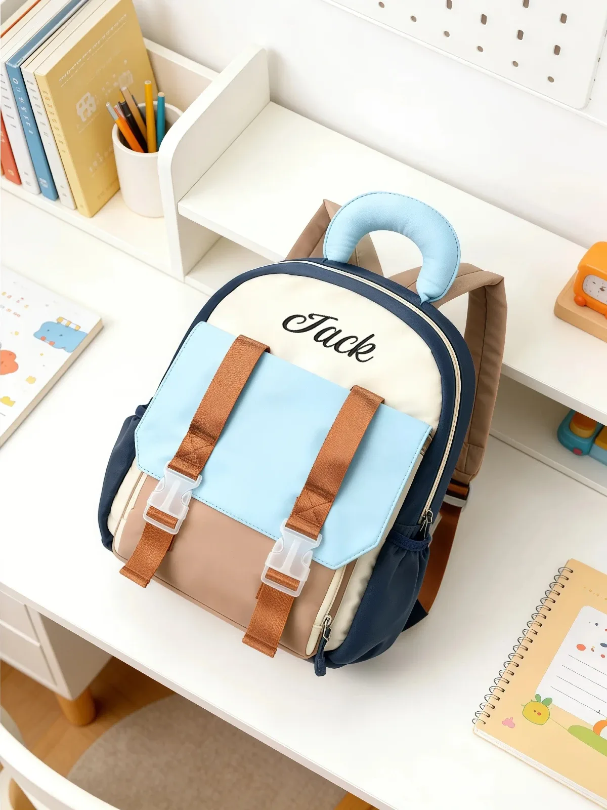 sac à dos de maternelle brodé, mignon, patchwork, personnalisé avec nom, cartable pour filles et garçons, pour l'école, les voyages quotidiens, cadeaux adorables pour enfants