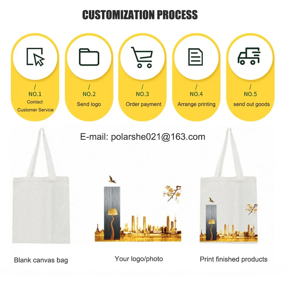 polarshe 10 pièces sacs fourre-tout personnalisés femmes sacs à main de créateur shopping sacs en toile sac à bandoulière décontracté pour voyage, mariages, cadeaux