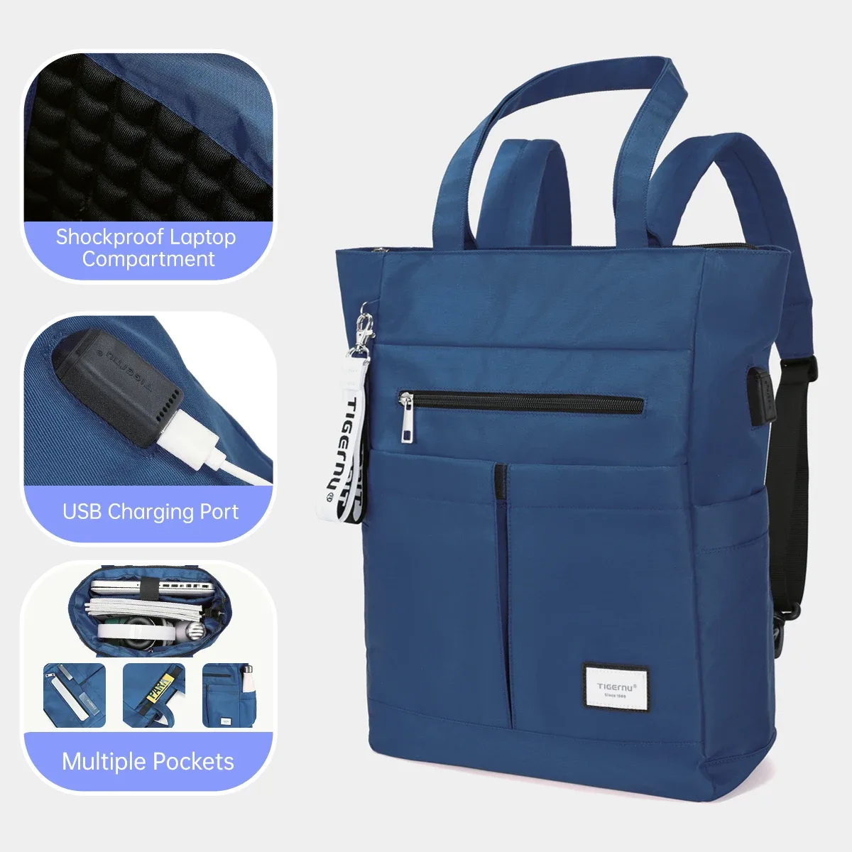 tigernu femmes sacs à dos sac fourre-tout pour filles sac à dos léger sacs pour ordinateur portable pour femmes mode femme voyage sacs à dos sac à dos