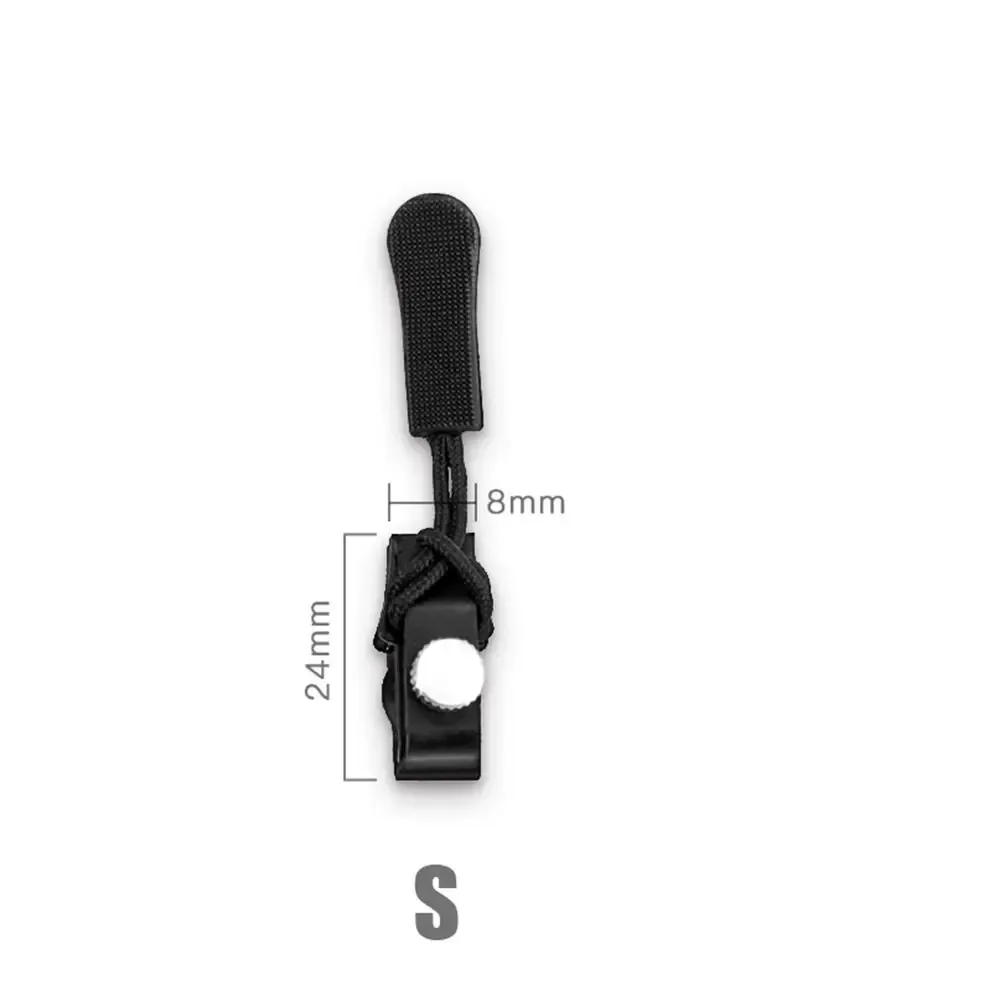 kit de réparation de fermetures éclair de 3 tailles différentes, boucle de remplacement amovible, tirette de fermeture éclair instantanée, outils de couture en métal
