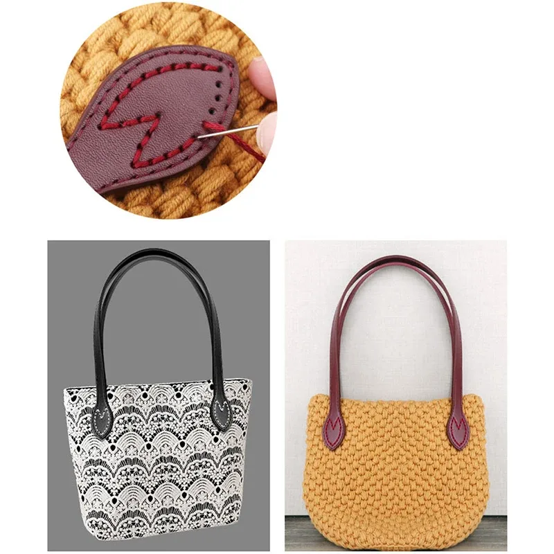 2 pièces 60cm femmes sac poignées remplacement bricolage sac à main sangle sac sangle dame ceinture sac bandoulière sac accessoires