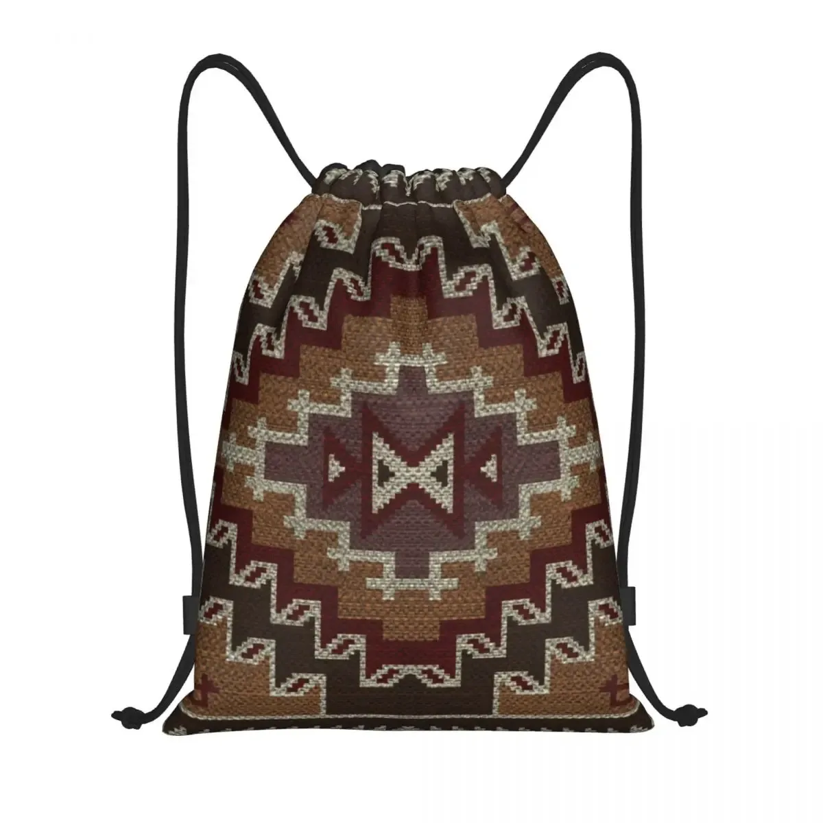 sac à dos navajo native american tribal pattern proximity wstring pour hommes et femmes, sac de sport pliable, sac de sport, sac d'entraînement