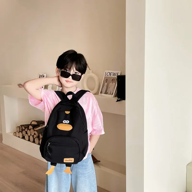 nouveau sac à dos de canard de dessin animé sac de voyage mignon de créateur femme étudiant édition polyvalente sac d'école pour filles rюкзак