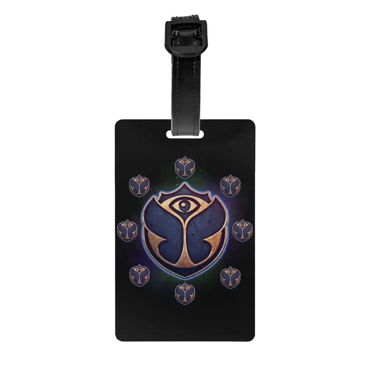 tomorrowland-étiquette de bagage personnalisée, protection de la vie privée, danse électronique belge, festival de musique, étiquettes de bagage, sac attro, valise