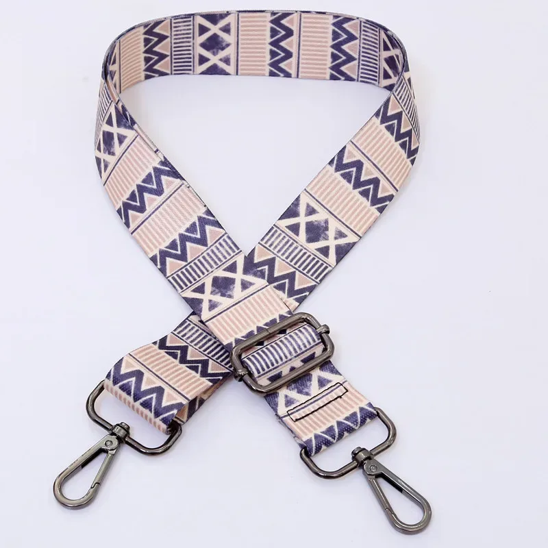 sangle de sac diy o bag pour femmes, accroche de sac à bandoulière, ceinture colorée, accessoires de sac, sangle de sac à main réglable arc-en-ciel, chaîne décorative