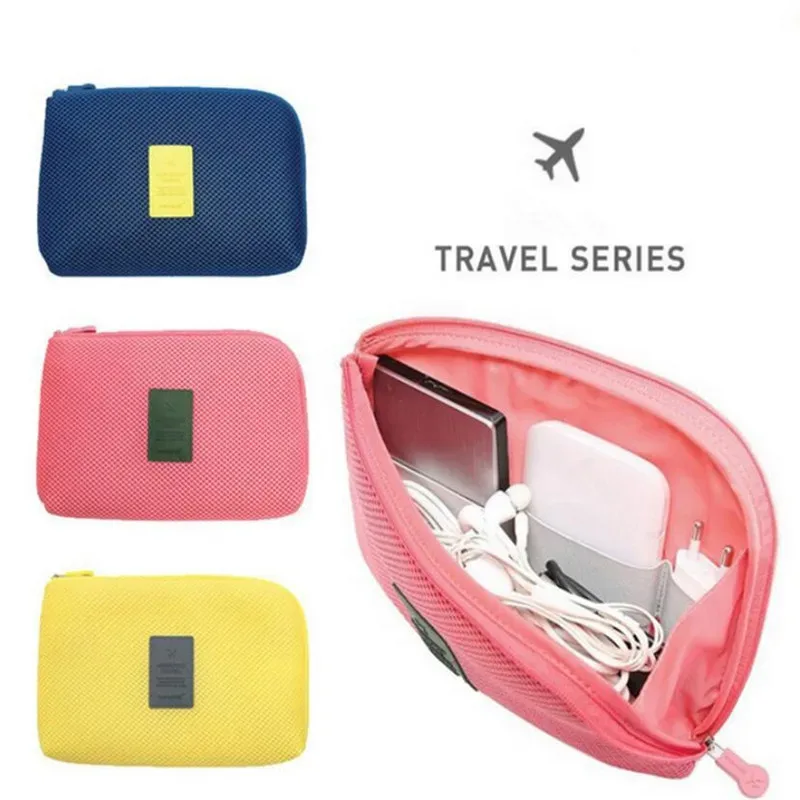 sac d'accessoires de voyage, sac de câble portable numérique usb organisateur électronique gadget étui de voyage chargeur de téléphone portable