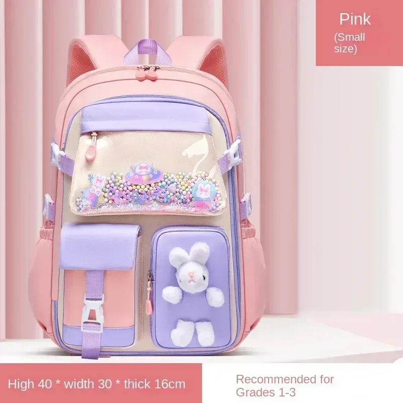 2025 cartable pour filles de l'école primaire kawaii sac léger pour enfants sacs imperméables sac à dos de voyage coloré mochilas cadeaux