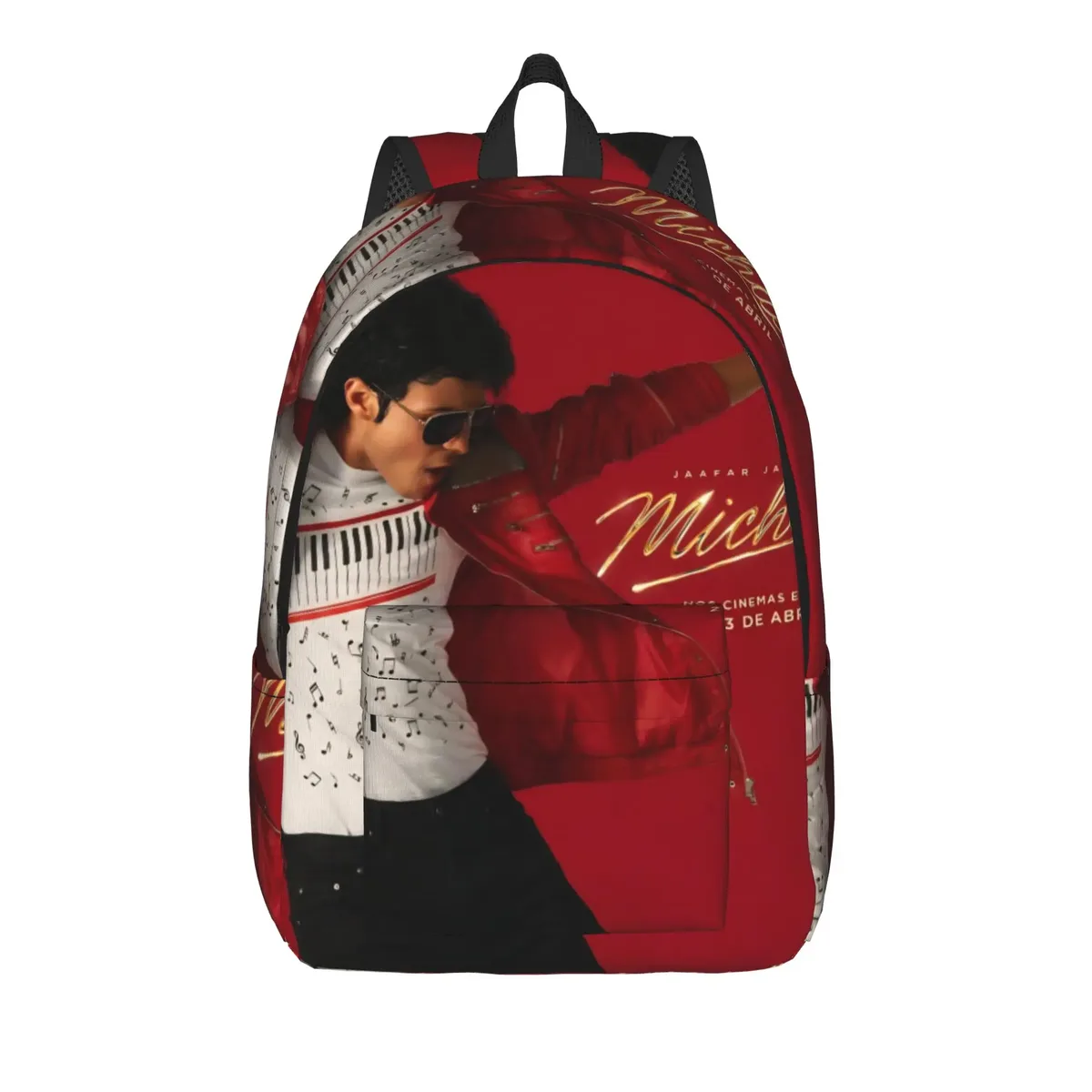 sac à dos michael jacksons musical movie 2026 avec poche, sac à dos de travail pour étudiants, sac à dos de jour pour hommes et femmes, sacs en toile pour ordinateur portable