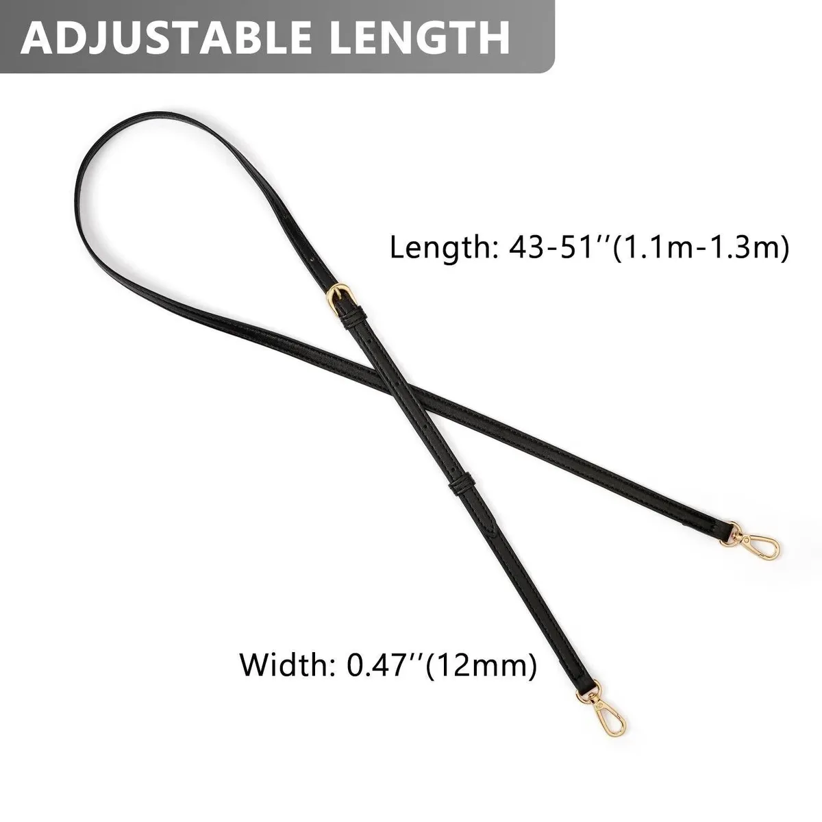 sangle de sac réglable pour femmes, sangle de sac à bandoulière de remplacement pour sacs à bandoulière, accessoires