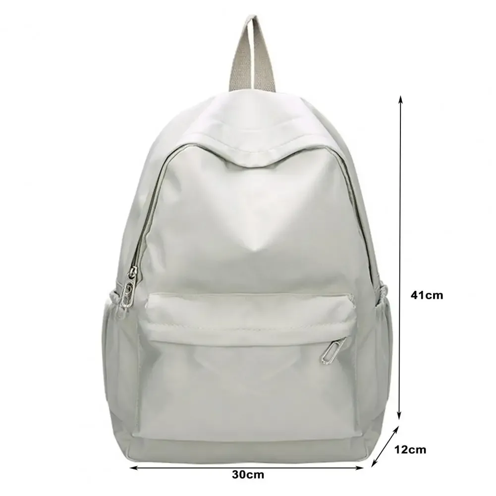 Sac à dos en nylon étanche pour tablette et ordinateur portable, sac à dos pour étudiants et voyageurs, sac d'école solide ultra-léger pour documents, junior