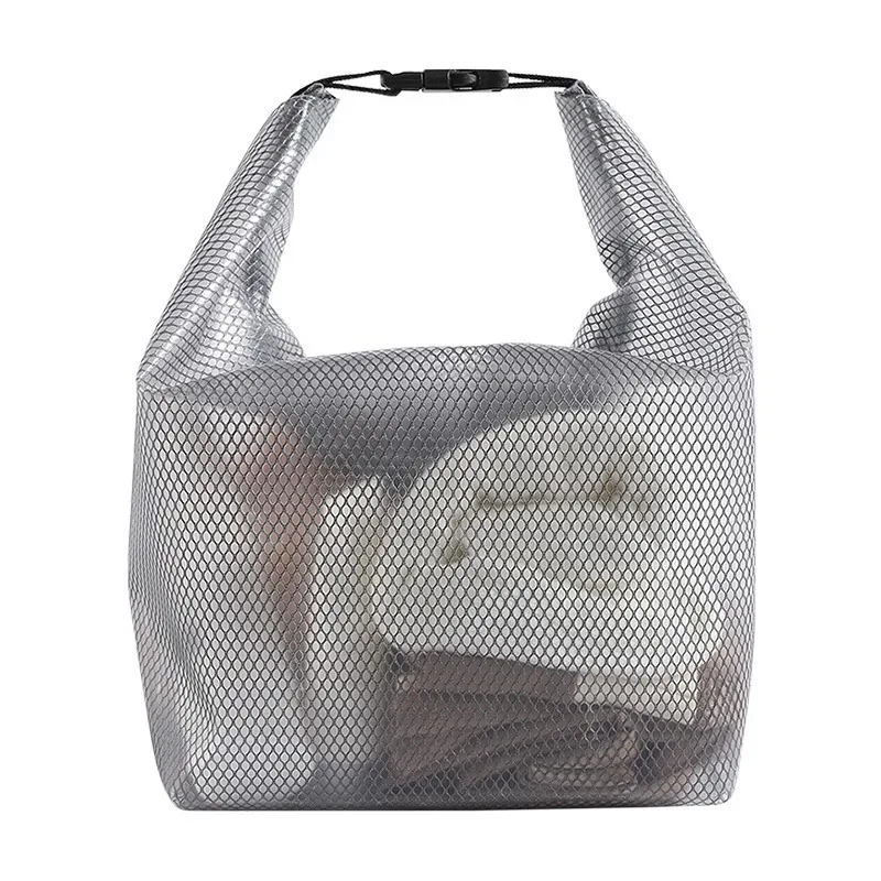 sac étanche portable eva, sac de maillot de bain étanche pour vacances à la plage, trousse de maquillage et de toilette portable, sac de voyage