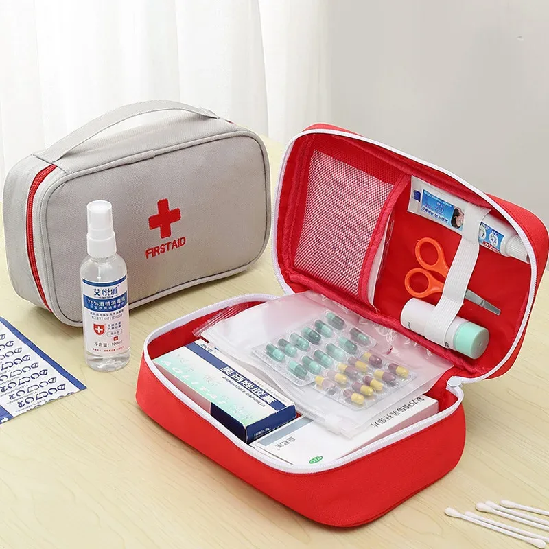 trousse de premiers soins d'urgence médicale, sac de kits de voiture étanche, kit de survie de voyage en plein air, africbag, nouveau
