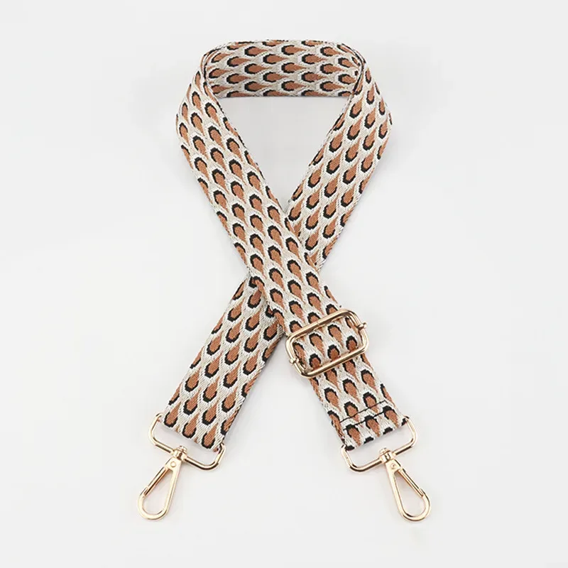 sangle de sacs à bandoulière de 3.8cm de large pour femmes, sangles de remplacement, longueur réglable 75-145 cm, ceinture en nylon, accessoires de sacs