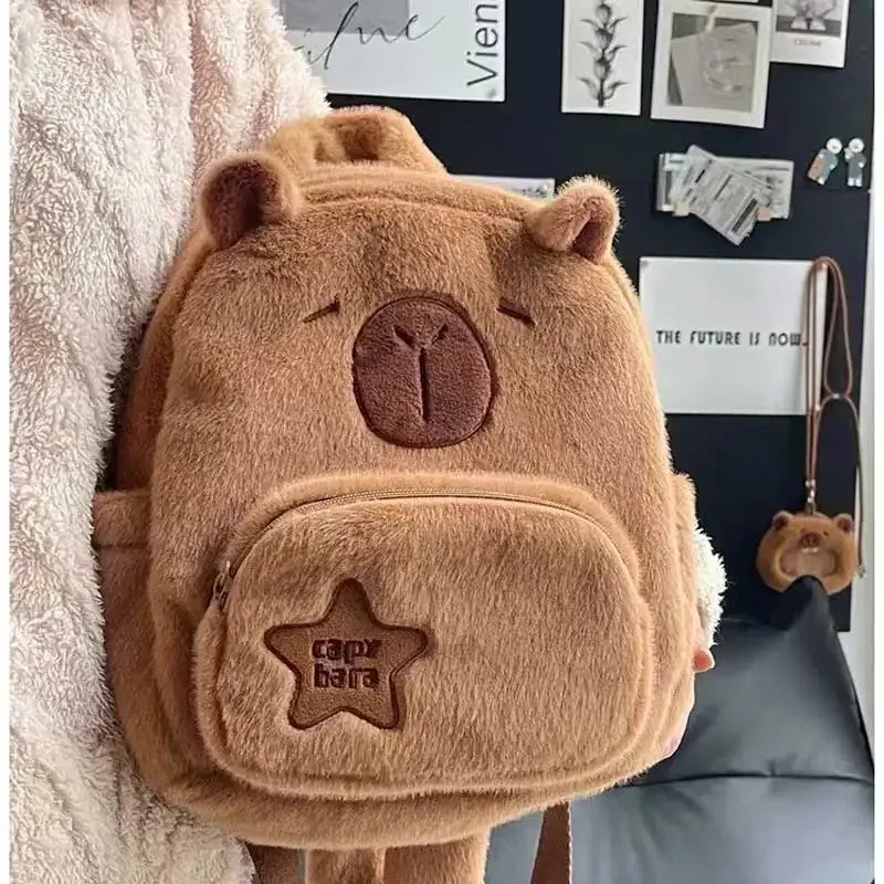 capybara sacs à dos bébé éducation de la petite enfance mignon sac d'école enfant dessin animé maternelle sac à dos sac de voyage pour enfants cadeau