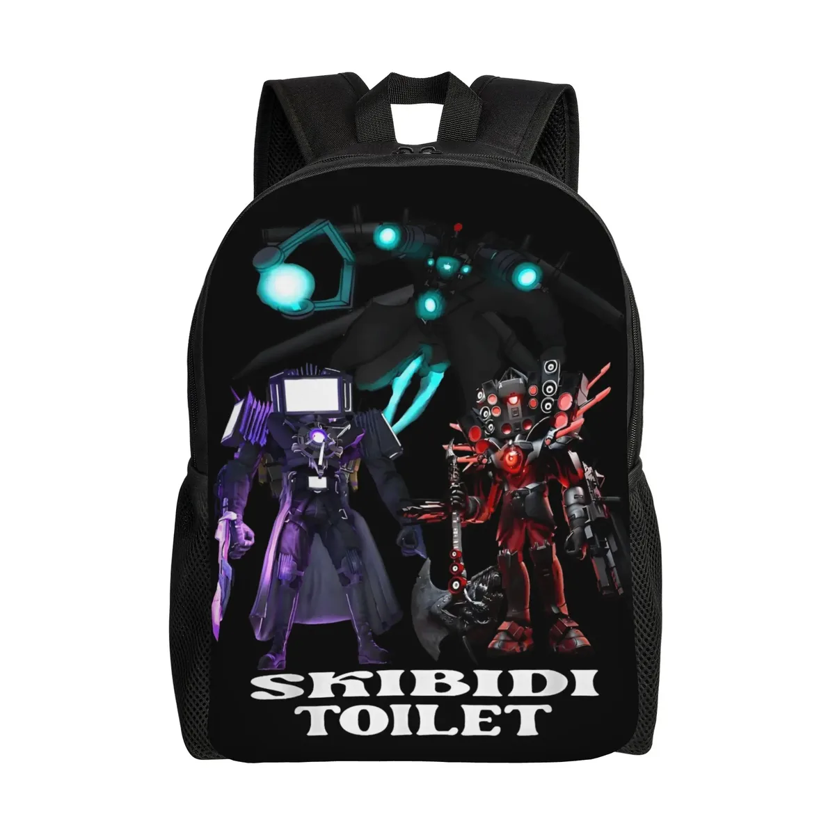 sac à dos titan speakerman pour hommes, femmes, adolescents, lycéens, travail, collège, avec poche, skibidi toilet