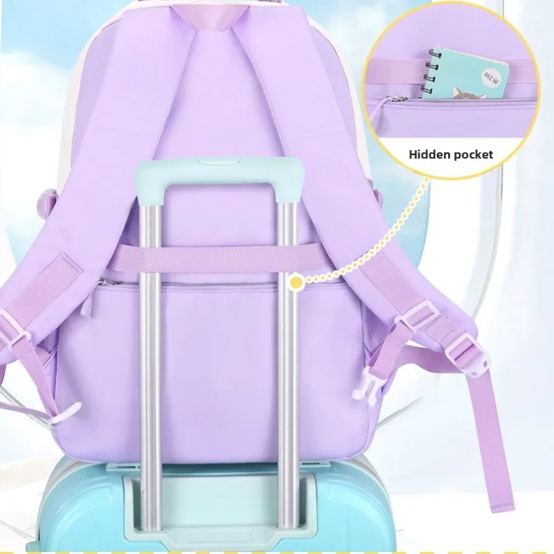 3 pièces/ensemble enfants école sac à dos pour les filles avec boîte à déjeuner porte-crayon ensemble primaire primaire moyen lycée école sacs à livres
