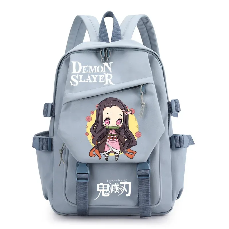 sac à dos transfrontalier amazon cartoon demon slayer pour hommes, sac d'école de voyage pour ordinateur de grande capacité pour étudiants