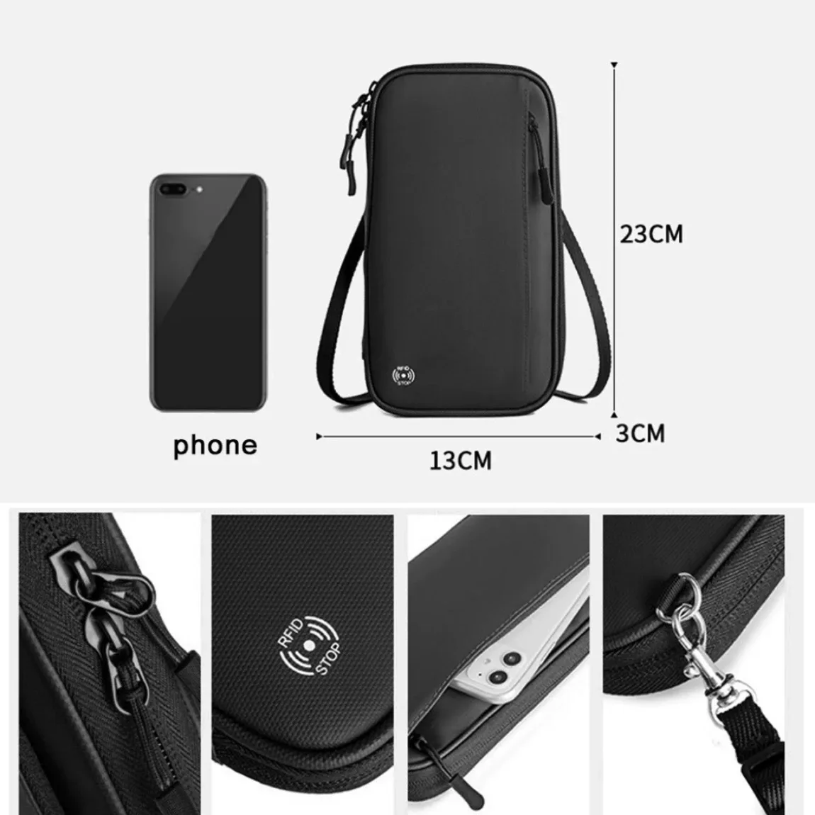 portefeuille de voyage porte-passeport organisateur de documents de voyage étui de passeport étanche durable avec bloqueur rfid pour femmes hommes