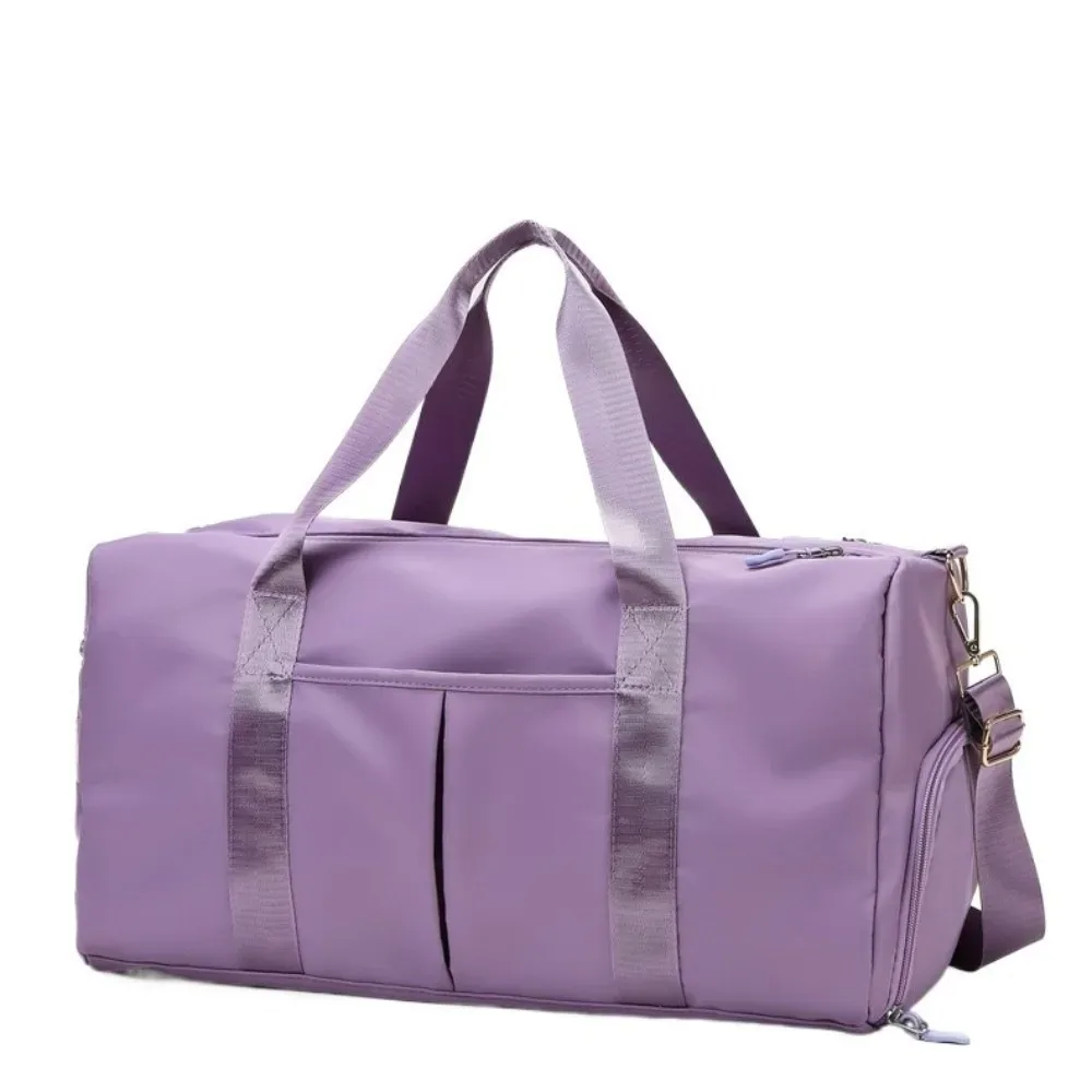 sac de voyage oxford, sac de sport multifonctionnel en nylon pour courtes distances avec compartiment à chaussures, sac à bandoulière multi-couches pour la gym