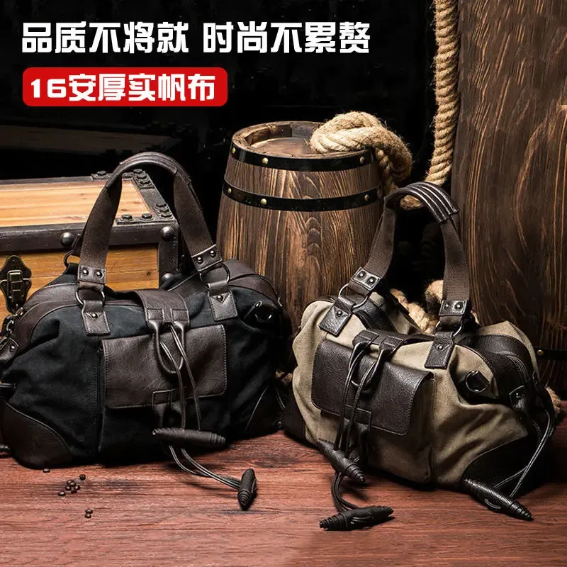 sacs à main à bandoulière simple pour hommes, sac à bandoulière en toile pour garçon, paquet décontracté, à la mode, nouveaux sacs de voyage de grande capacité