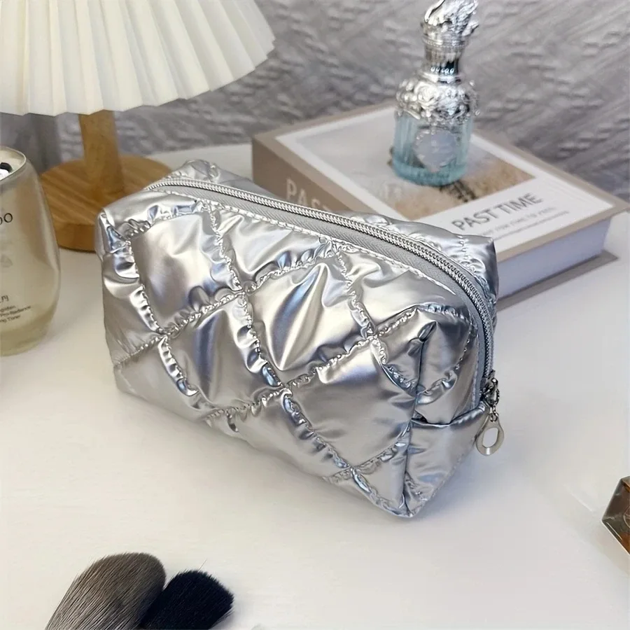 sac de maquillage de voyage haut de gamme pour femmes, grande capacité, à porter à la main, organiseur de cosmétiques haut de gamme