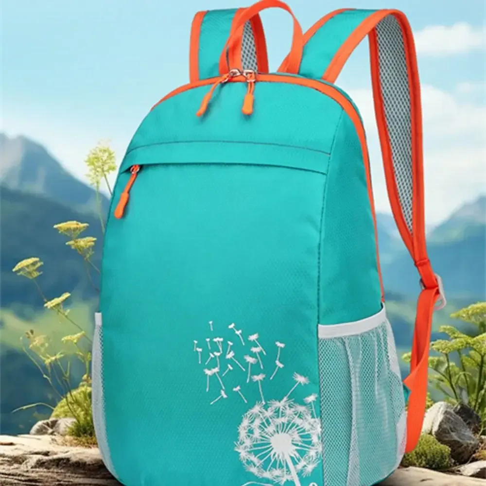 sacs à dos pliables uniques en nylon, légers, respirants, pour adolescents, cartables imperméables pour enfants, randonnée