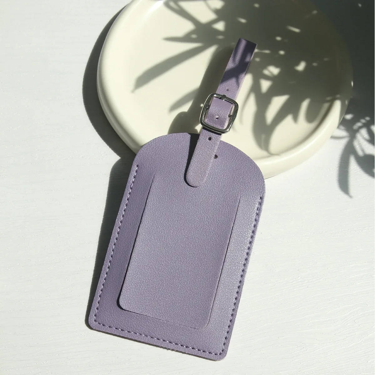 étiquettes de bagage en similicuir pour hommes et femmes, étiquettes de valise, étiquettes de sac fourre-tout, étiquettes d'identification avec couverture de confidentialité intégrale pour les voyages