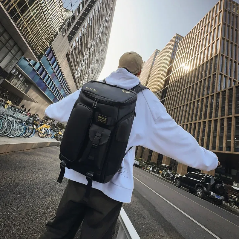 hommes épaules sac à dos grande capacité en plein air étanche voyage sac à dos étudiants école sac à dos sacs à dos d'ordinateur portable