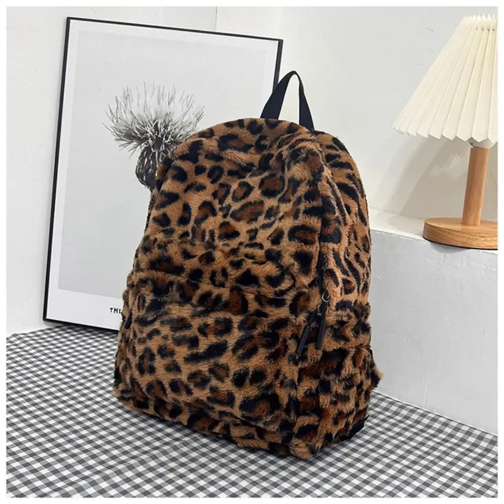 sac à dos léopard tendance, grande capacité, sac à dos mignon, léger, sac à dos pour adolescents