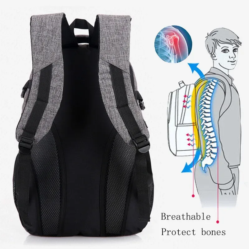 oxford-sac à dos pour ordinateur portable unisexe, grande capacité, sacs d'école pour étudiants, sac de créateur d'ordinateur pour adolescents, nouvelle mode