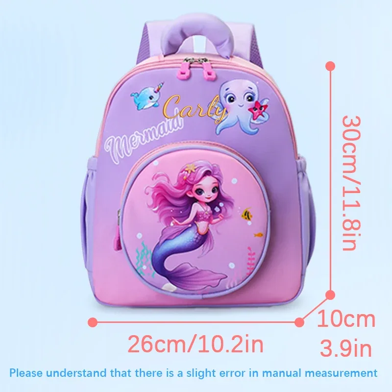 sac à dos brodé personnalisé avec motif de dessin animé mignon pour animaux de compagnie, licorne, sirène, dinosaure, astronaute, sac à dos décontracté, extrêmement mignon