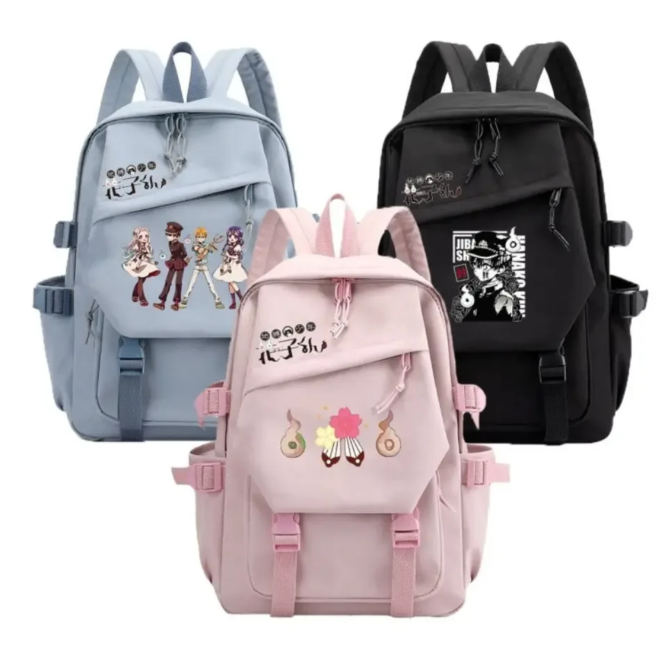 Sac à dos Hanako Kun lié aux toilettes, sac d'école de dessin animé Hanako Yashiro Nene Minamoto Kou, cartable de voyage pour étudiants de grande capacité