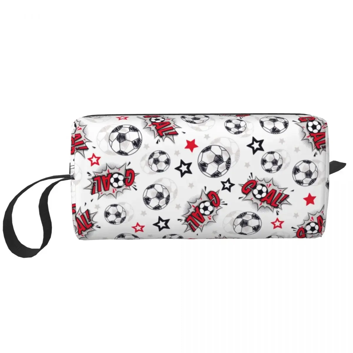 trousse de toilette étanche football dehors iksoccer pour femme, trousse à cosmétiques, trousse de maquillage, trousse de voyage