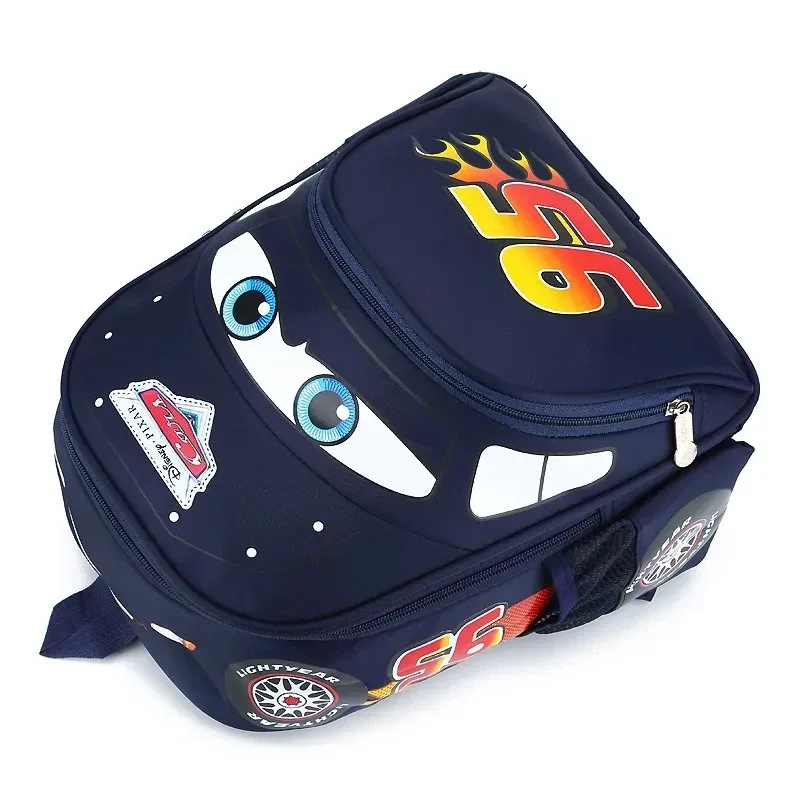 nouveau sac à dos multifonctionnel tendance pour garçon, motif lightning mcqueen, idéal pour l'école et les voyages, imperméable