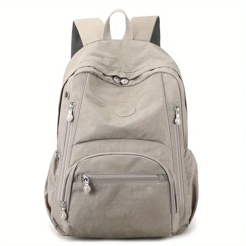 sac à dos de voyage pour femmes de grande capacité, multi-poches, étanche, sac d'école universitaire, sac transparent, sac à dos pour ordinateur portable pour femmes