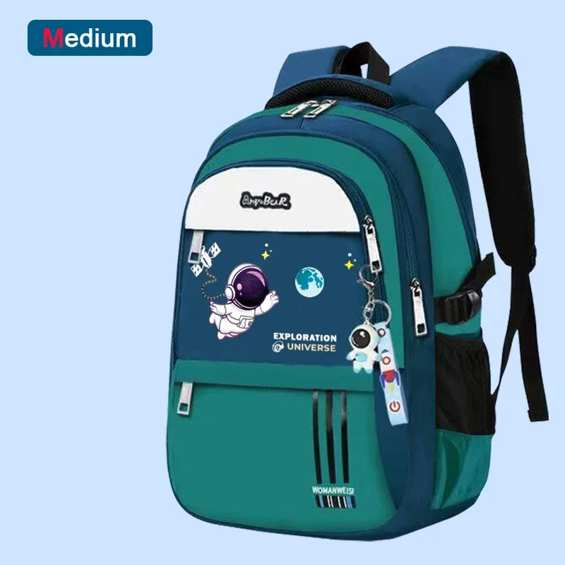 sac à dos d'école astronsominitié pour garçon, cartable étanche pour enfant du primaire
