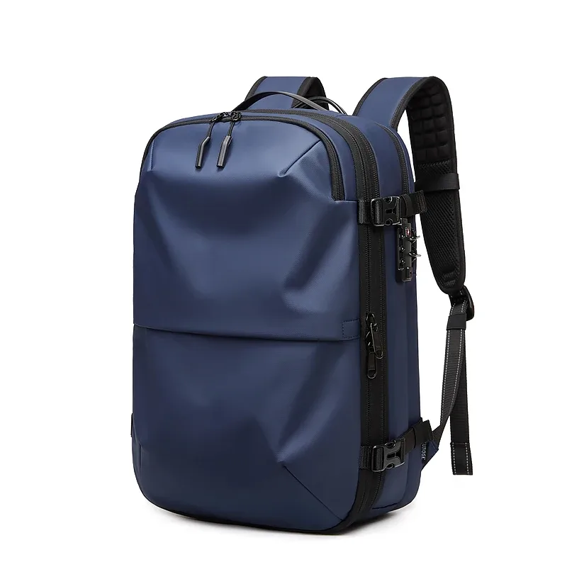 sac à dos de voyage à compression sous vide pour hommes, sac à dos pour ordinateur portable 17 pouces, sac à dos scolaire de grande capacité, sac à dos de randonnée étendu sr
