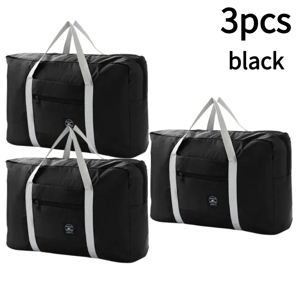 sac de voyage pliable 1-3 pièces pour les compagnies aériennes, sac de transport léger de grande capacité, pour les voyages sportifs de week-end, pour unisexe