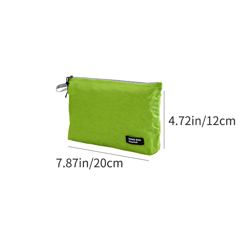 sac de rangement de voyage imperméable, sac de toilette portable de grande capacité pour les voyages d'affaires, sac organisateur de documents divers
