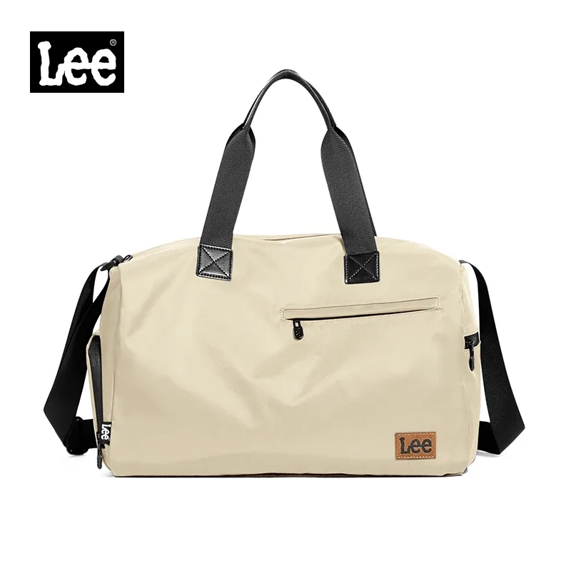 lee imperméable à l'eau en nylon léger sacs polochon de sport femmes hommes sec humide chaussure poche week-end nuit épaule bagages sac de voyage