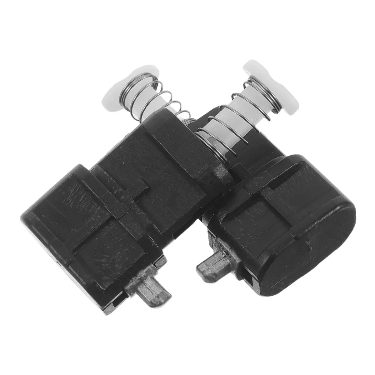 2 pièces de rechange pour poignée de bagage, clips de poignée télescopique professionnels, verrouillage par bouton-poussoir, remplacement pour tige télescopique de valise